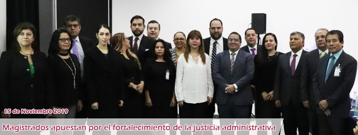 Magistrados apuestan por el fortalecimiento de la justicia administrativa