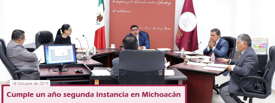 Cumple un año segunda instancia en Michoacán